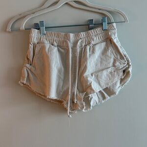 Stylish Roxy Bach Cream Shorts for Women